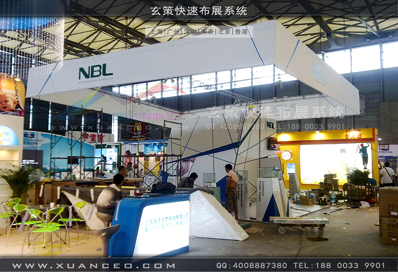 NBL纽贝乐育婴展-育婴展展台搭展-上海糖心VLOG新入口展览工厂03