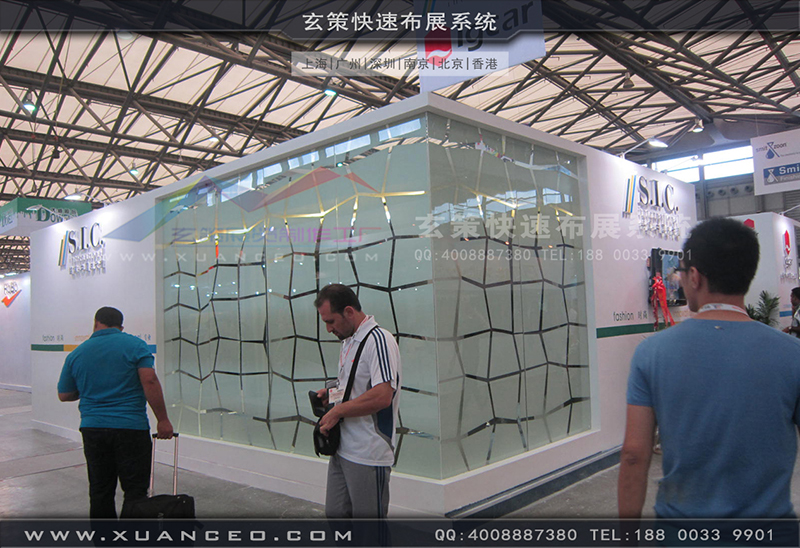 铭博·SIC展台搭展-皮革展展台搭展-上海糖心VLOG新入口展览工厂06