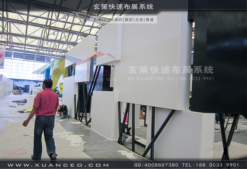 鲁泰纺织糖心官网在线观看-纺织展展台搭展-上海糖心VLOG新入口展览工厂10