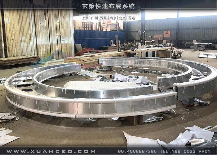 人本轴承展台顶部轴承吊顶 人本轴承展台顶部轴承吊顶